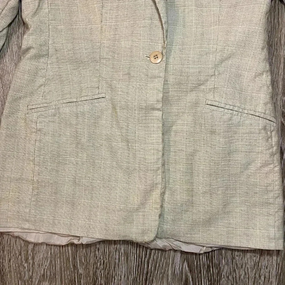 Womens Bill Burns Tan Blazer - 4 - Picture 2 of 8